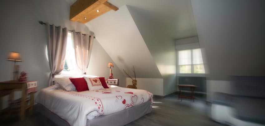 Passez un agréable séjour dans les chambres d'hôtes spacieuses et haut de gamme du Tilleul Elfique, et ceci pour un prix abordable
